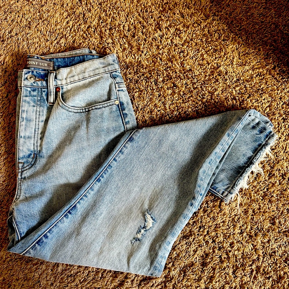 Point Sur Slouchy Boyfriend Jeans